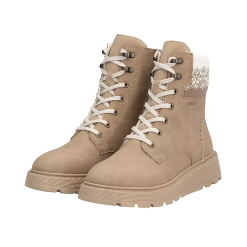 TRZEWIKI RIEKER 70403/20 BEIGE - obrazek 3