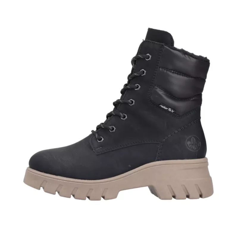 TRZEWIKI RIEKER 71831/00 SCHWARZ - obrazek 5