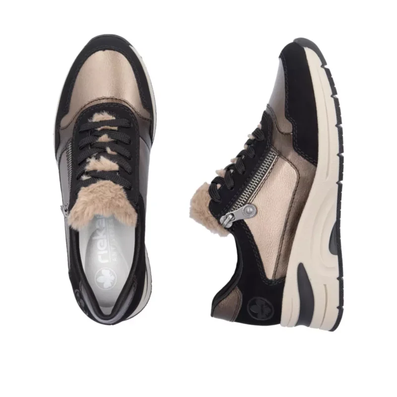 PÓŁBUTY RIEKER N9301/90 BEIGE - obrazek 2