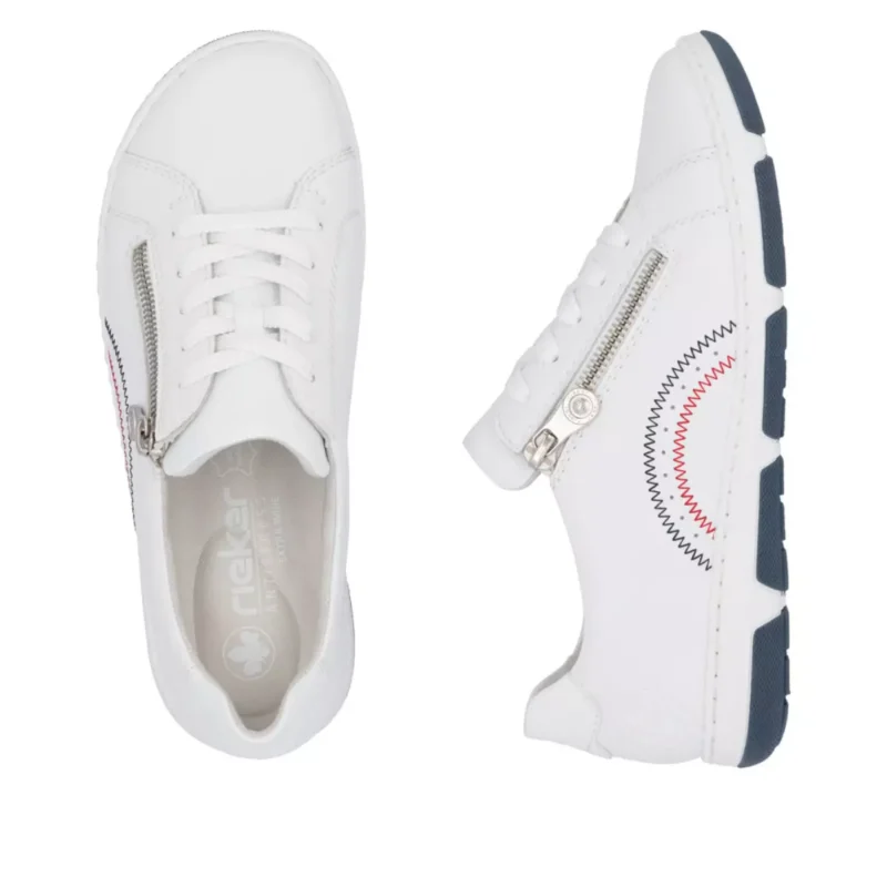 PÓŁBUTY RIEKER 42424/80 WEISS - obrazek 3