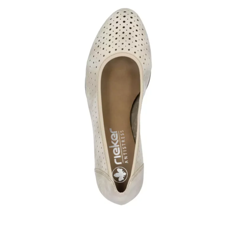 CZÓŁENKA RIEKER 41057/60 BEIGE - obrazek 8