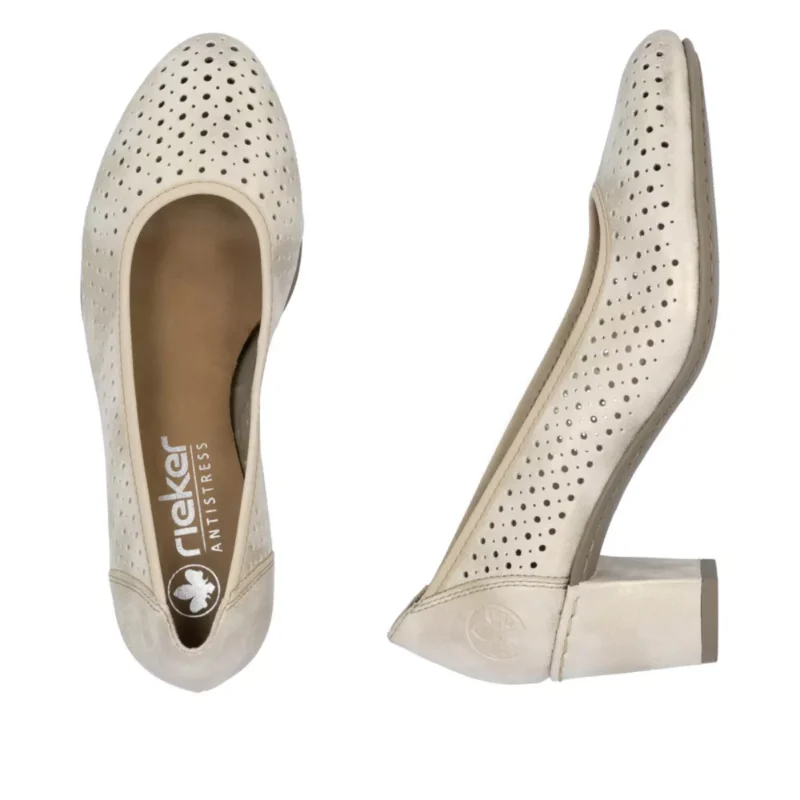 CZÓŁENKA RIEKER 41057/60 BEIGE - obrazek 3