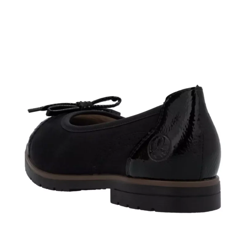 CZÓŁENKA RIEKER 45358/00 SCHWARZ - obrazek 9