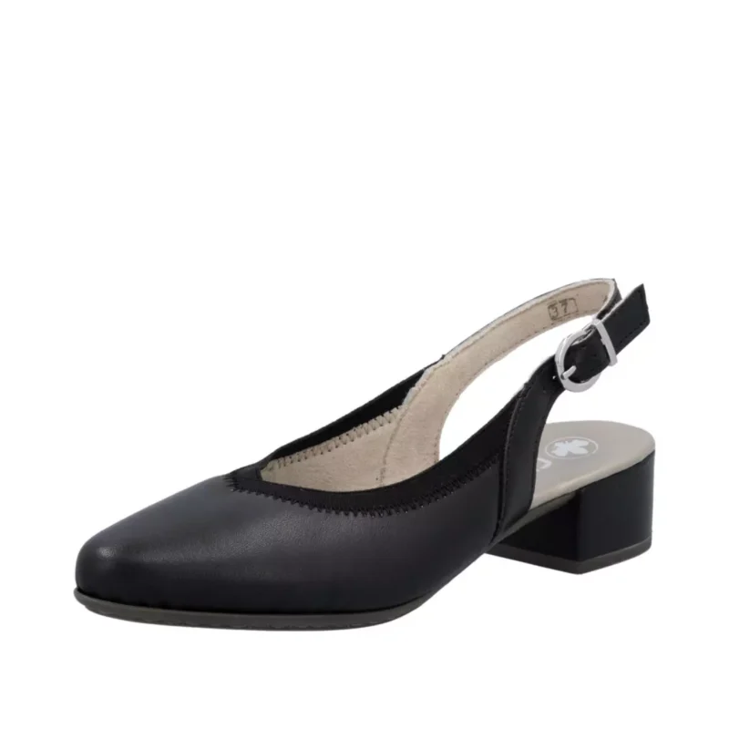 CZÓŁENKA RIEKER 47063/00 SCHWARZ - obrazek 10