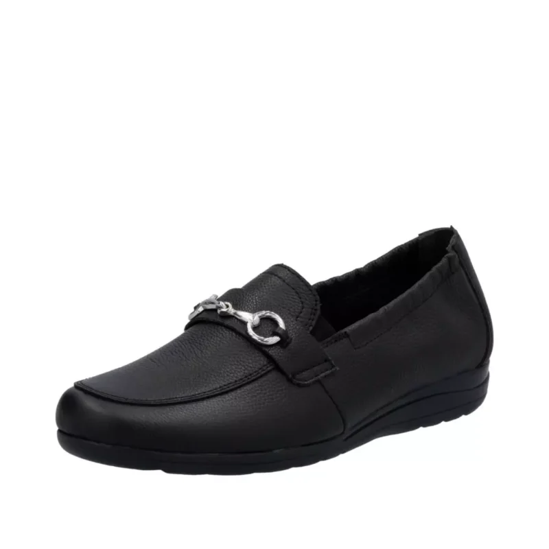 MOKASYNY RIEKER L9354/00 SCHWARZ - obrazek 11
