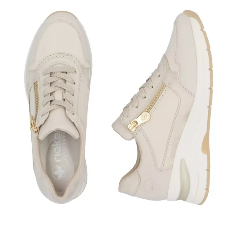 PÓŁBUTY RIEKER N9301/60 BEIGE - obrazek 3