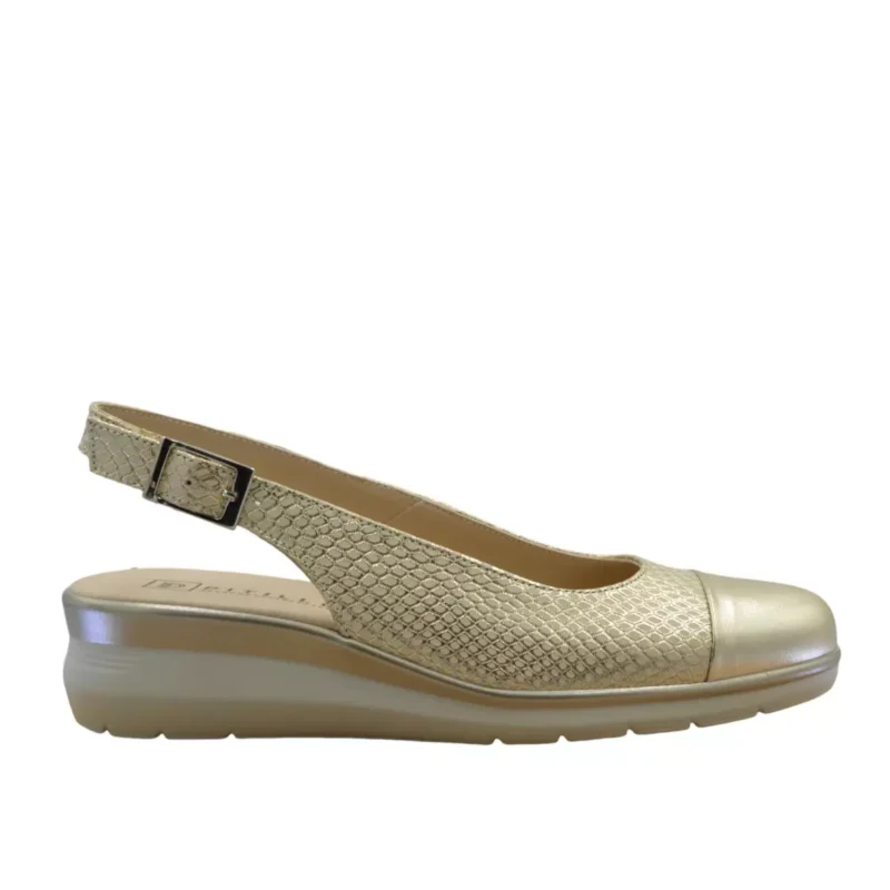 SANDAŁY PITILLOS 10374 ORO - obrazek 4
