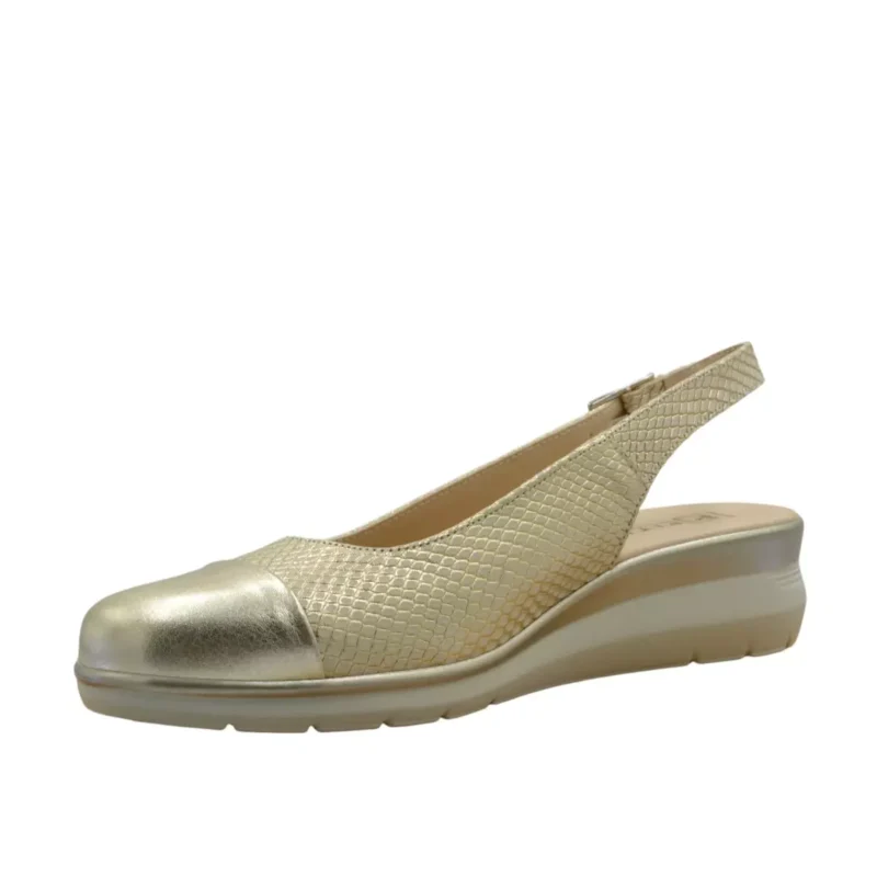 SANDAŁY PITILLOS 10374 ORO - obrazek 6