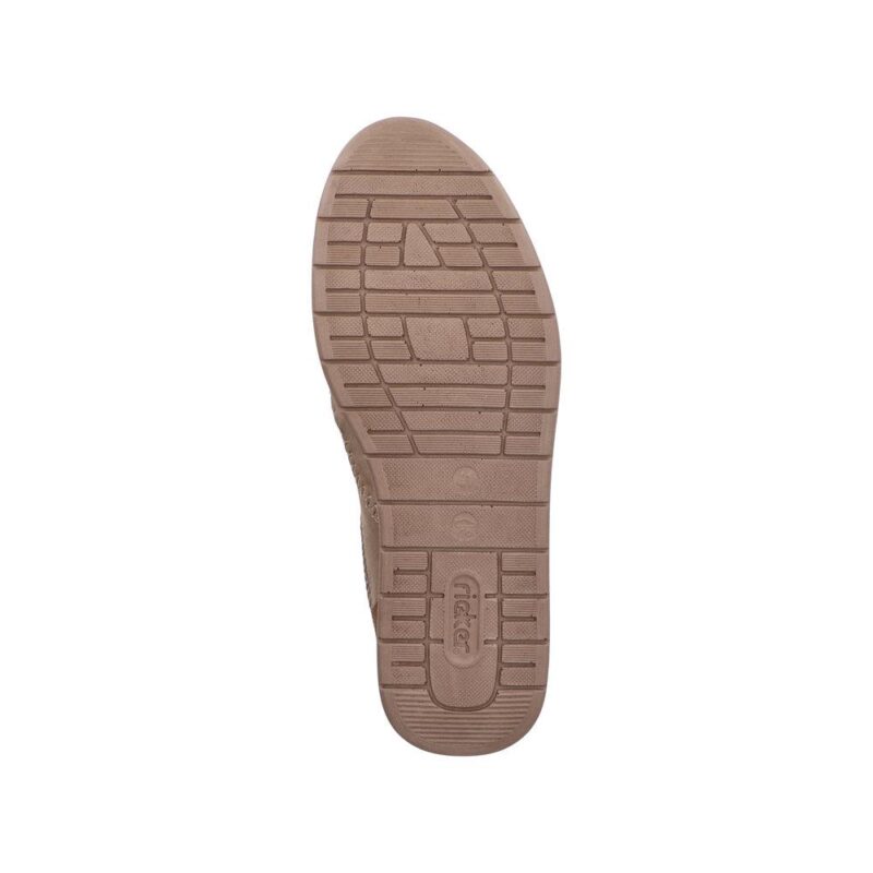 MOKASYNY RIEKER 11954/64 BEIGE - obrazek 6