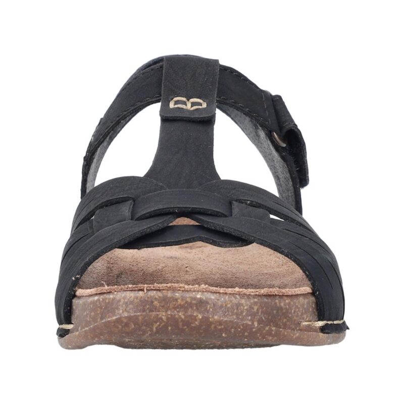 SANDAŁY RIEKER 61461/00 SCHWARZ - obrazek 4