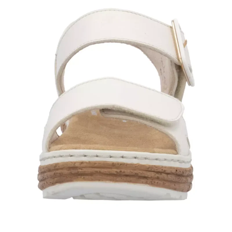 SANDAŁY RIEKER 62760/60 BEIGE - obrazek 5