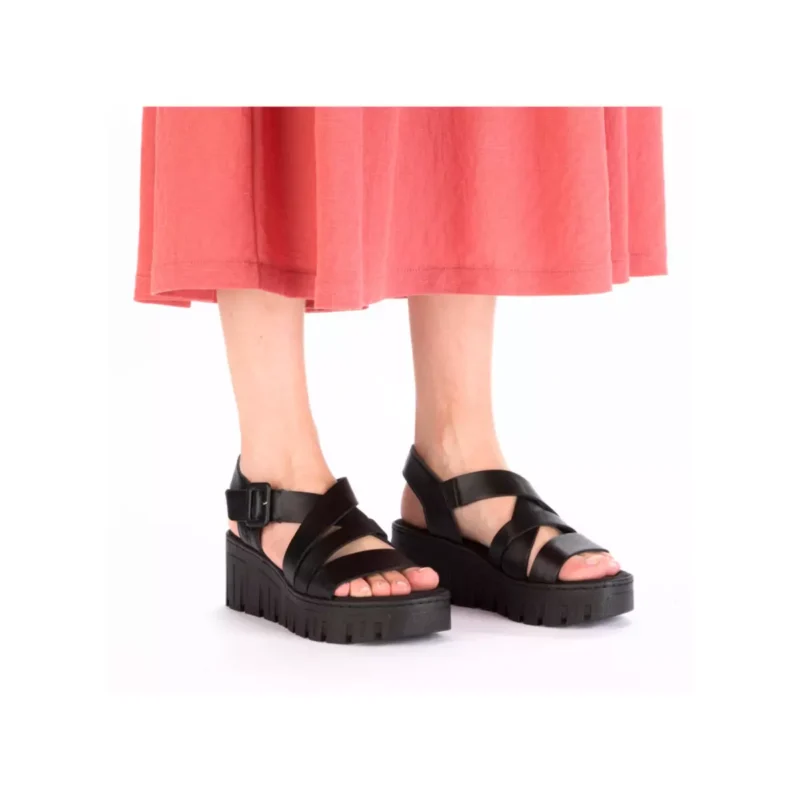 SANDAŁY RIEKER 68063/00 SCHWARZ - obrazek 5