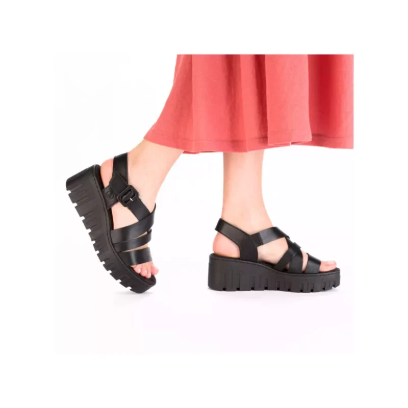 SANDAŁY RIEKER 68063/00 SCHWARZ - obrazek 4