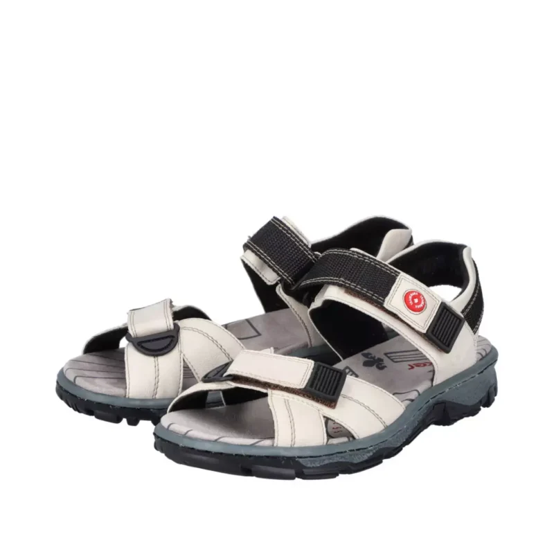 SANDAŁY RIEKER 68851/80 WEISS - obrazek 6