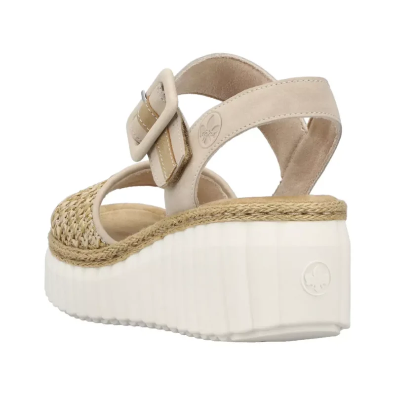 SANDAŁY RIEKER 69176/62 BEIGE - obrazek 9