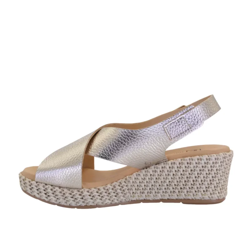 SANDAŁY PITILLOS 10567 ORO - obrazek 3