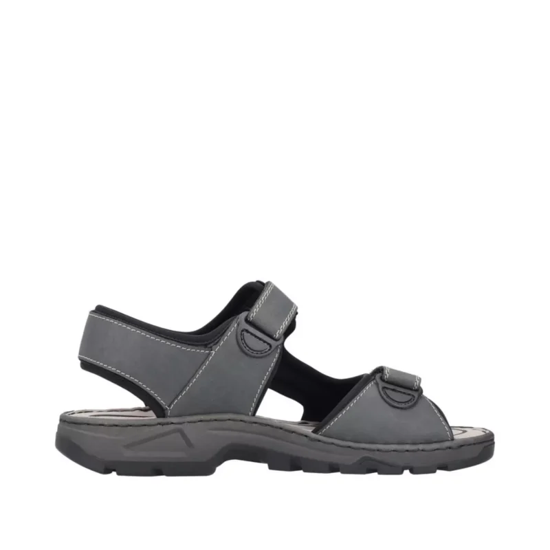 SANDAŁY RIEKER 26156/47 GRAU - obrazek 11