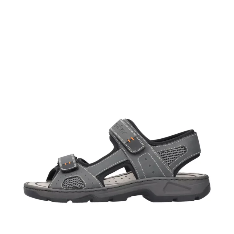 SANDAŁY RIEKER 26156/47 GRAU - obrazek 8