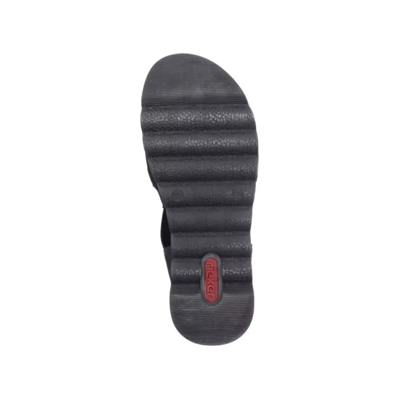 SANDAŁY RIEKER 64463/01 SCHWARZ - obrazek 5