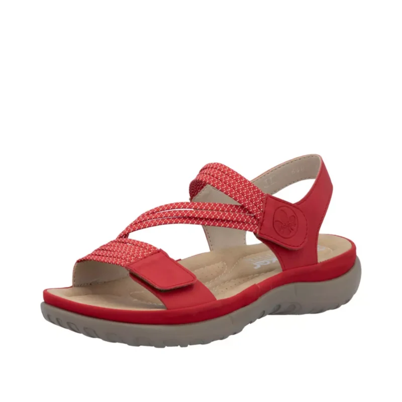 SANDAŁY RIEKER 64870/33 ROT - obrazek 11