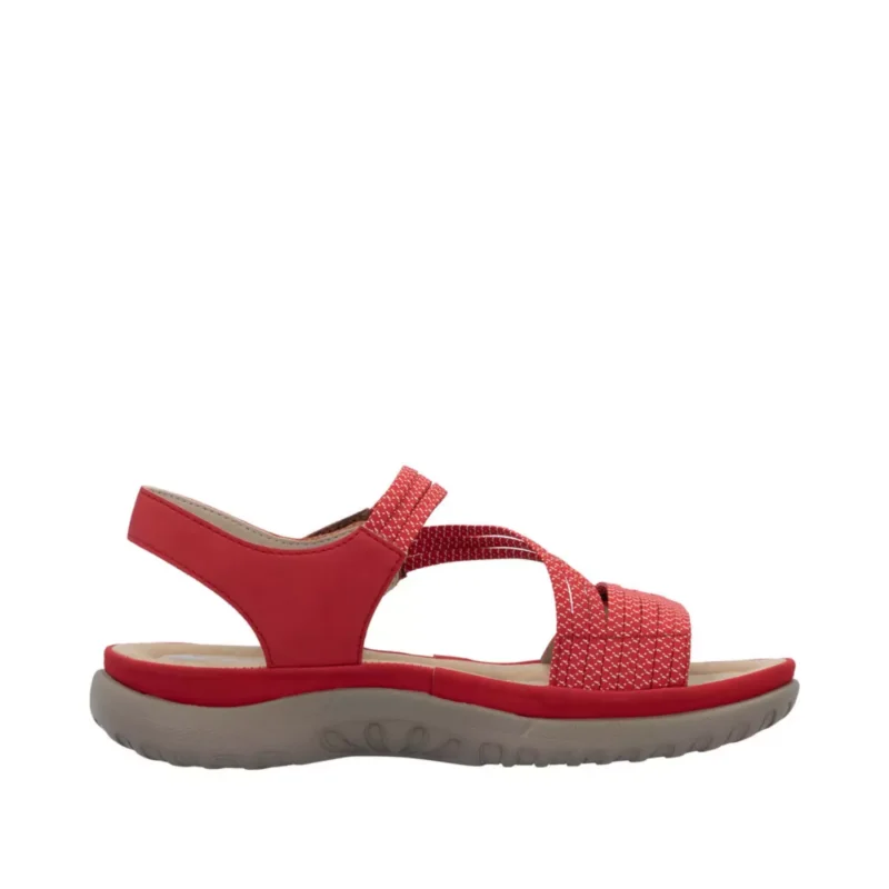 SANDAŁY RIEKER 64870/33 ROT - obrazek 10