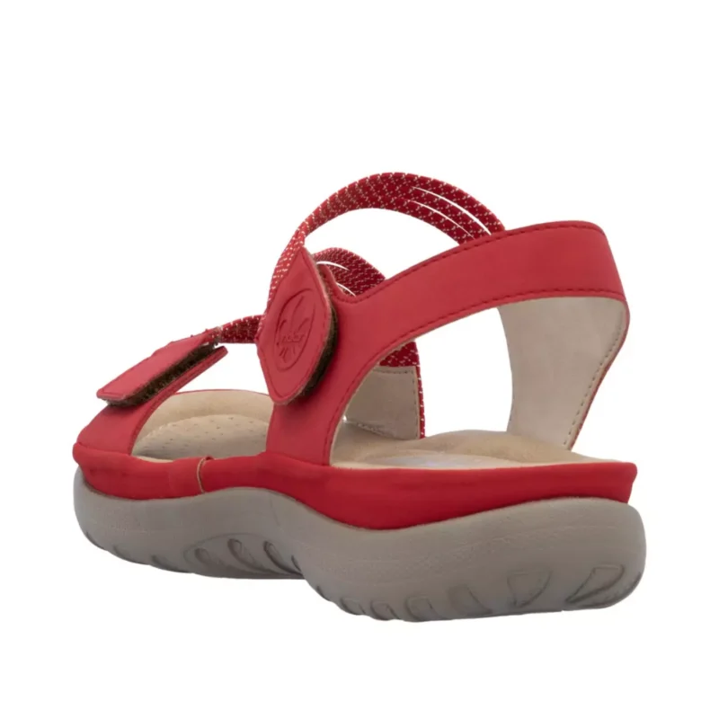 SANDAŁY RIEKER 64870/33 ROT - obrazek 9