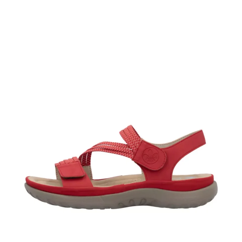 SANDAŁY RIEKER 64870/33 ROT - obrazek 7