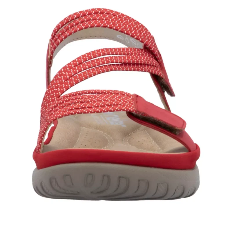 SANDAŁY RIEKER 64870/33 ROT - obrazek 6