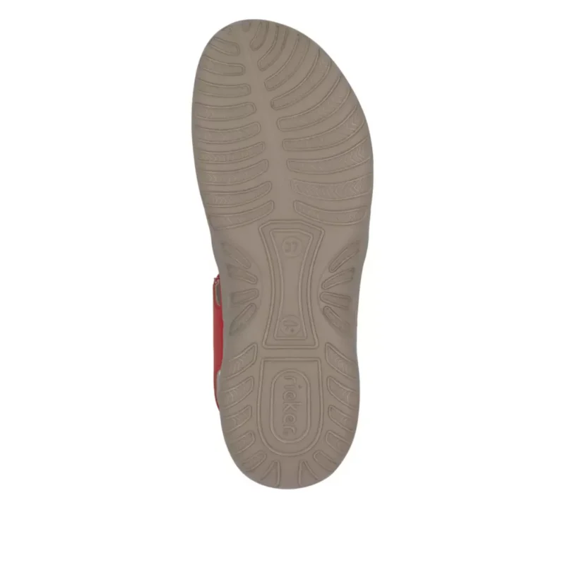 SANDAŁY RIEKER 64870/33 ROT - obrazek 5