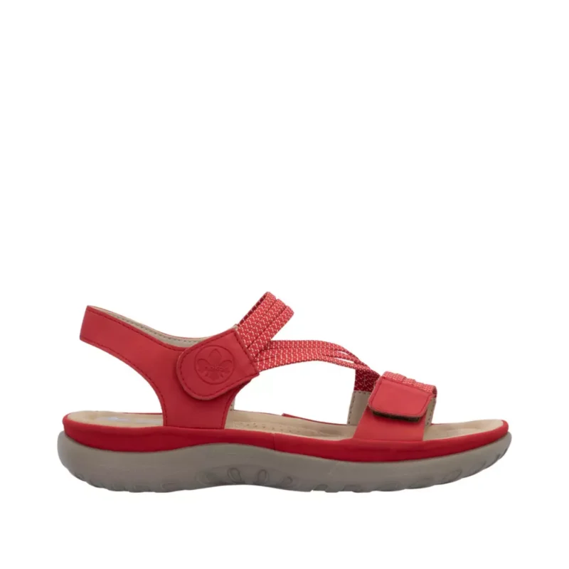 SANDAŁY RIEKER 64870/33 ROT - obrazek 2