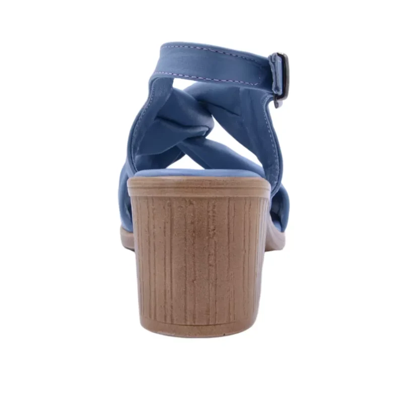 SANDAŁY LA STRADA 151320 BLUE JEANS - obrazek 2