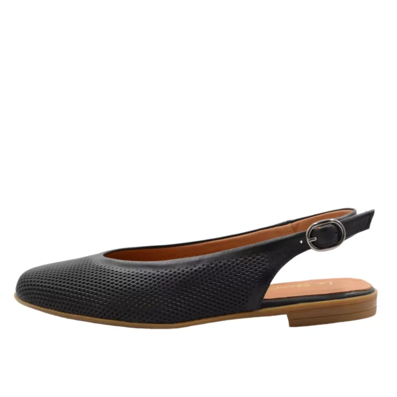 SANDAŁY LA STRADA 151426 BLACK - obrazek 4