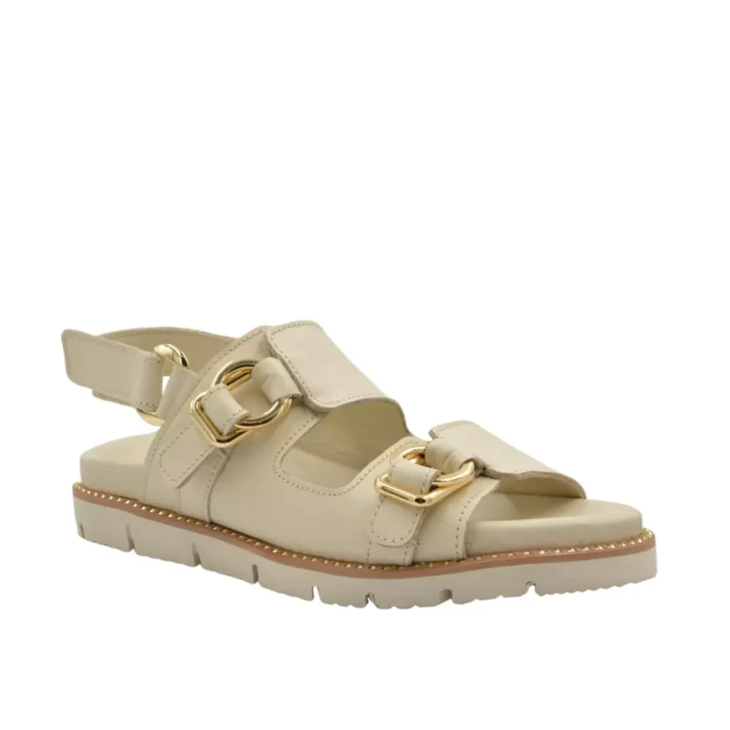 SANDAŁY LA STRADA 151478 BEIGE - obrazek 5