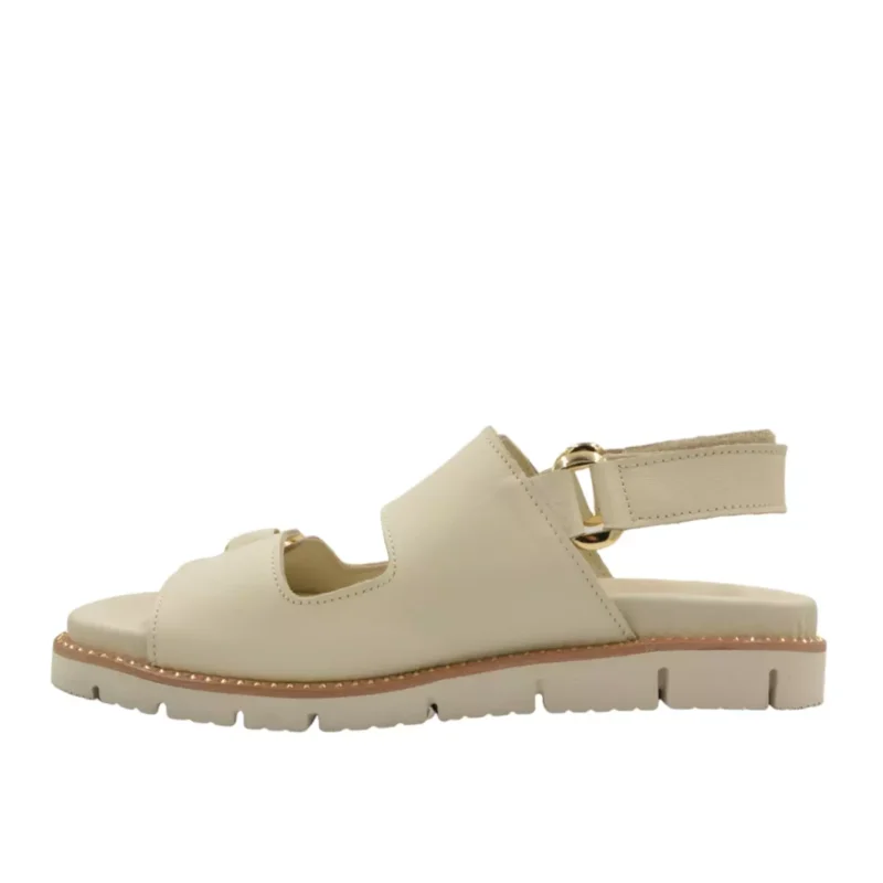 SANDAŁY LA STRADA 151478 BEIGE - obrazek 4