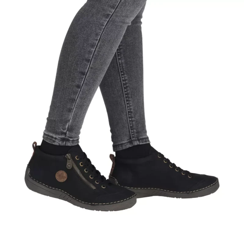 PÓŁBUTY RIEKER 52514/00 SCHWARZ - obrazek 2