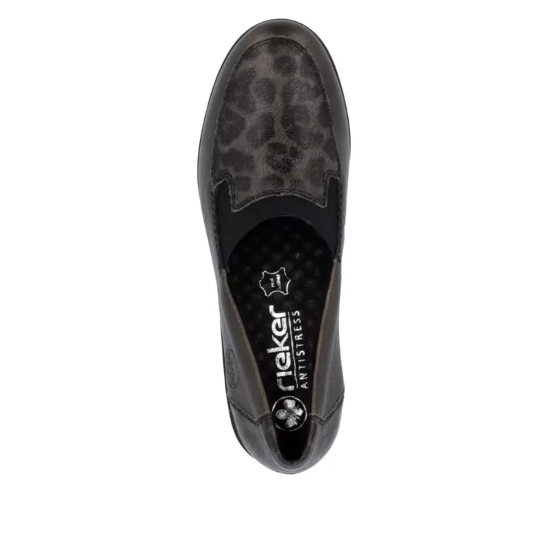 MOKASYNY RIEKER L5351/90 BRONZE - obrazek 8