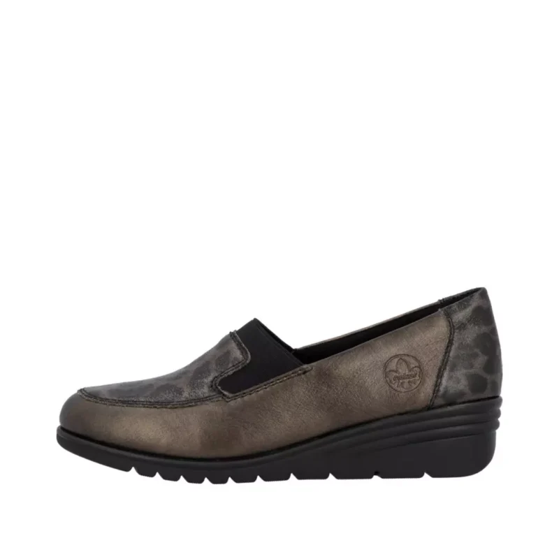 MOKASYNY RIEKER L5351/90 BRONZE - obrazek 7