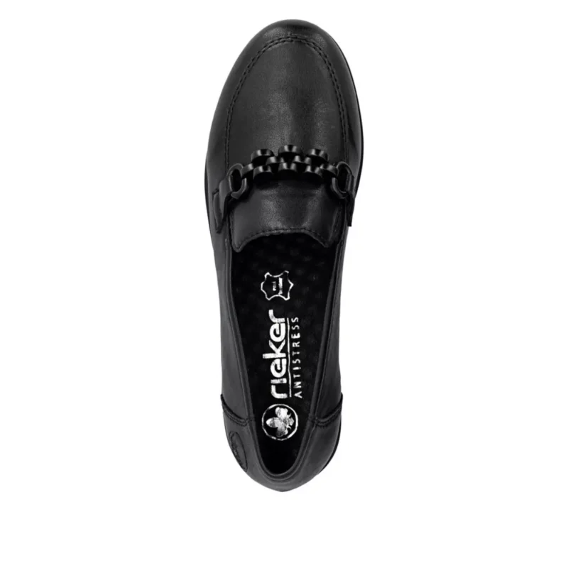 MOKASYNY RIEKER L5361/00 SCHWARZ - obrazek 8