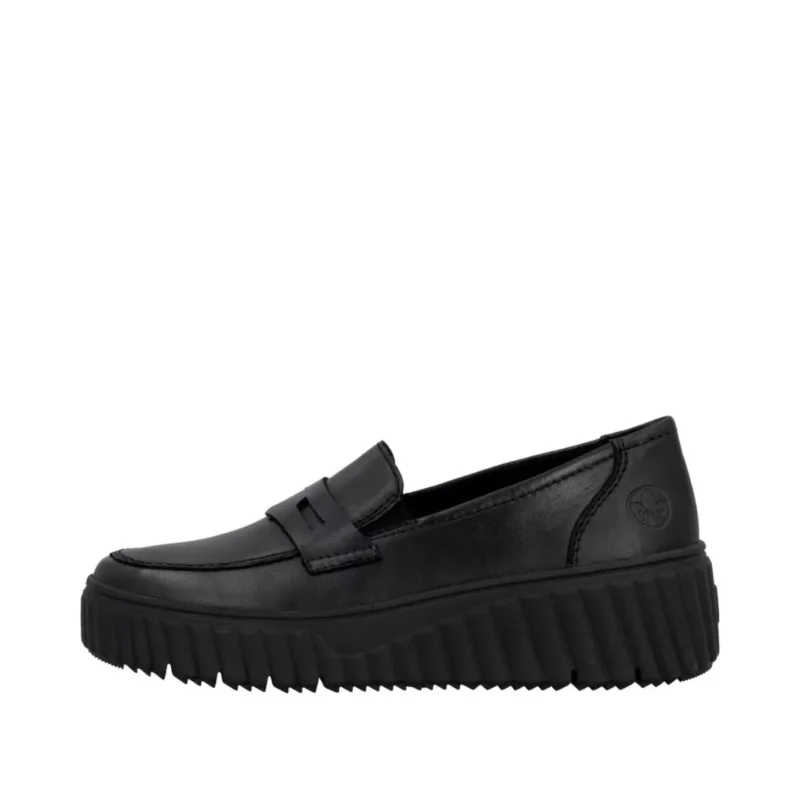 MOKASYNY RIEKER N2562/00 SCHWARZ - obrazek 7