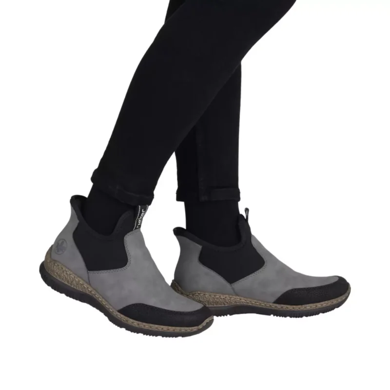 BOTKI RIEKER N3280/42 GRAU - obrazek 2