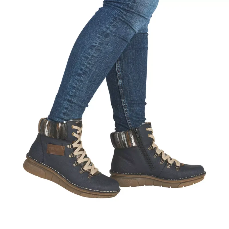TRZEWIKI RIEKER 73343/15 BLAU - obrazek 2