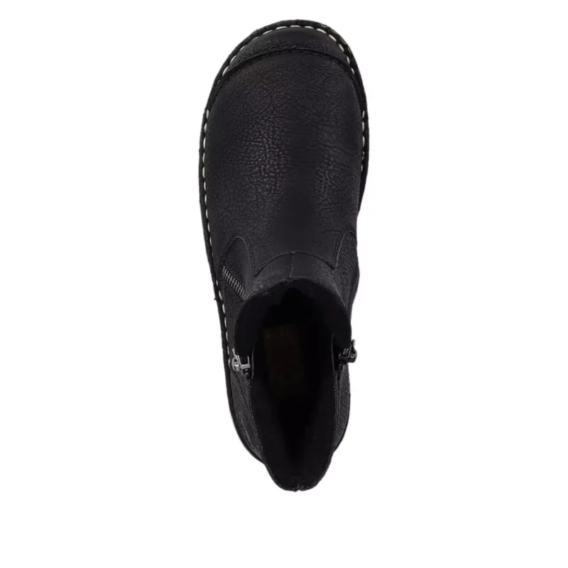 BOTKI RIEKER 73357/00 SCHWARZ - obrazek 8