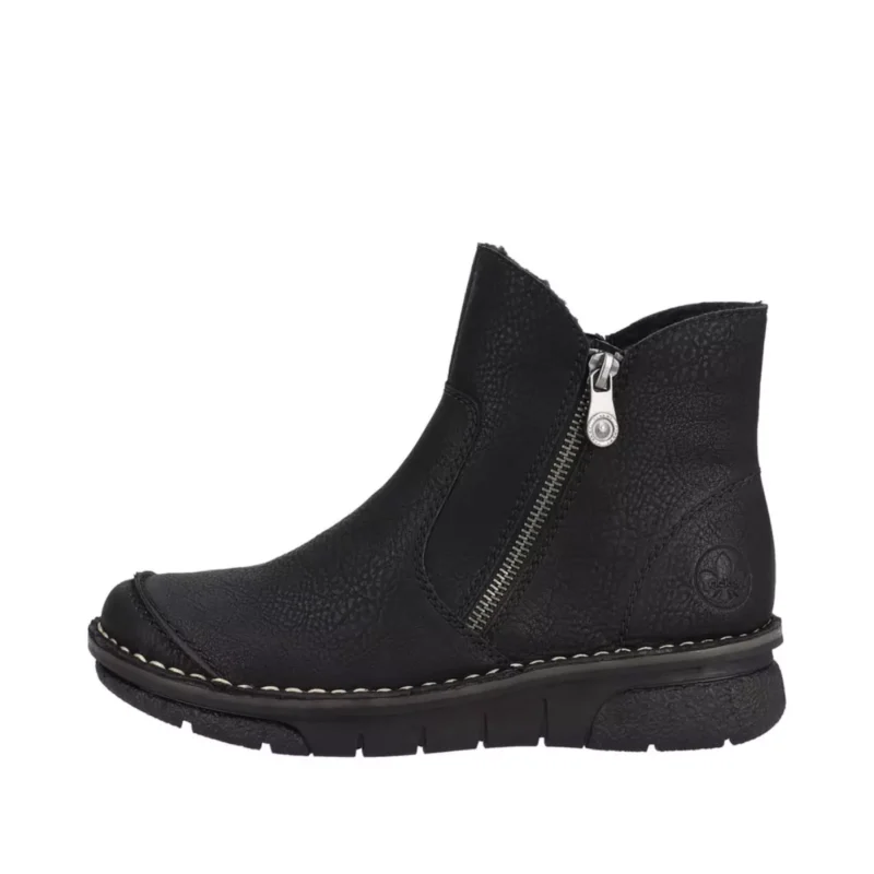 BOTKI RIEKER 73357/00 SCHWARZ - obrazek 7