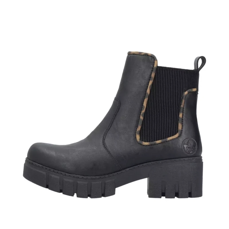 BOTKI RIEKER 74562/00 SCHWARZ - obrazek 7