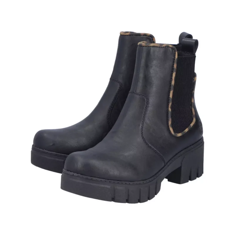 BOTKI RIEKER 74562/00 SCHWARZ - obrazek 4