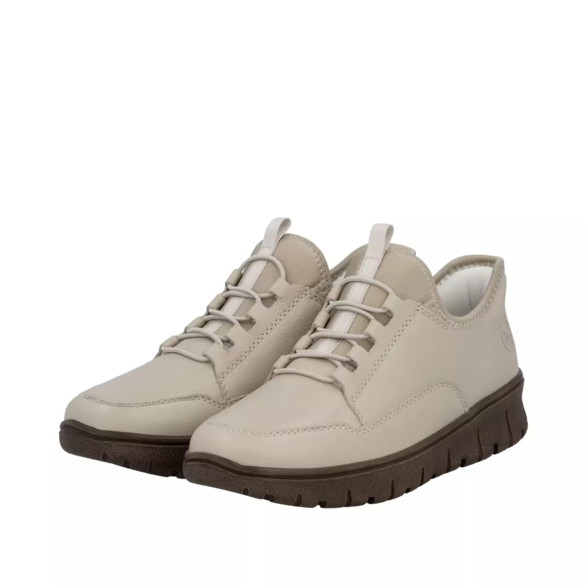 PÓŁBUTY RIEKER N1357/60 BEIGE - obrazek 4
