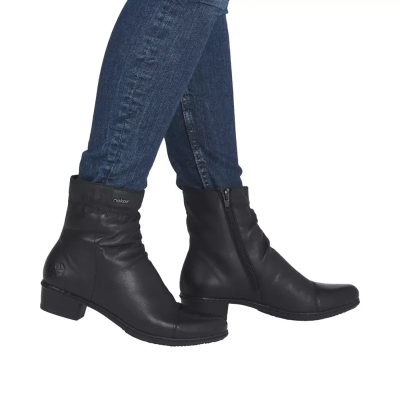 BOTKI RIEKER Y0773/00 SCHWARZ - obrazek 2