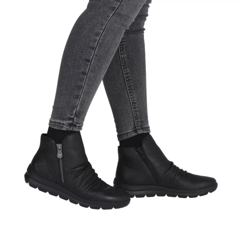 BOTKI RIEKER Z0056/00 SCHWARZ - obrazek 2