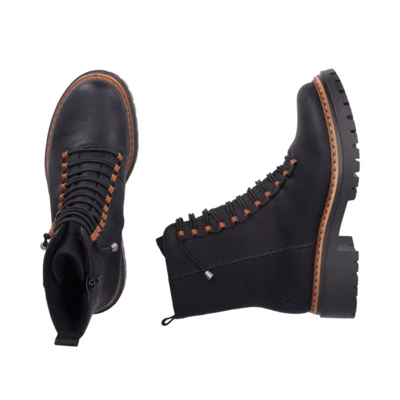 TRZEWIKI RIEKER 72653/00 SCHWARZ - obrazek 3