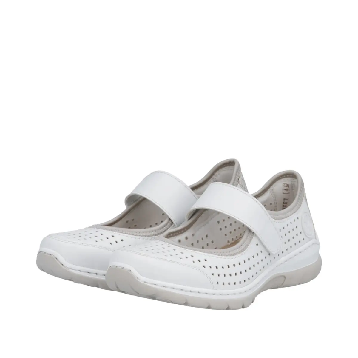 PÓŁBUTY RIEKER L32B5/82 WEISS - obrazek 4